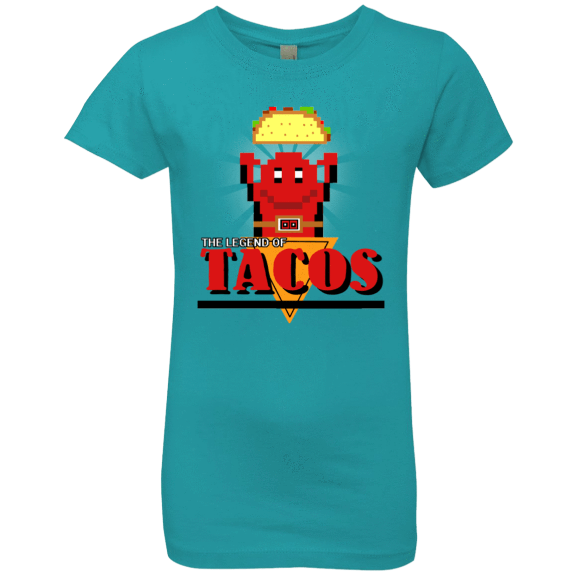 T-Shirts Tahiti Blue / YXS Legend of Tacos Girls Premium T-Shirt