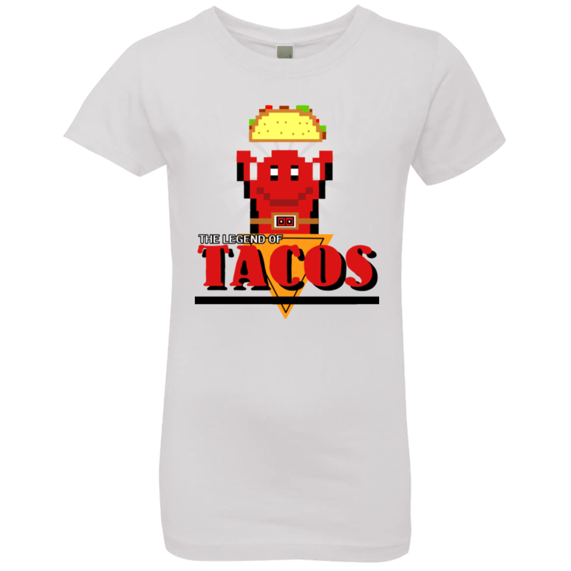 T-Shirts White / YXS Legend of Tacos Girls Premium T-Shirt
