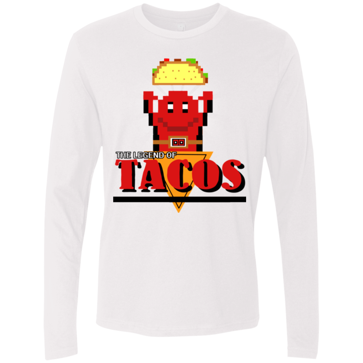 T-Shirts White / Small Legend of Tacos Men's Premium Long Sleeve