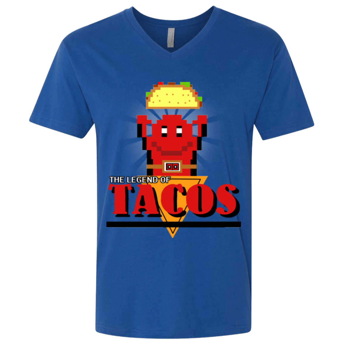 T-Shirts Royal / X-Small Legend of Tacos Men's Premium V-Neck
