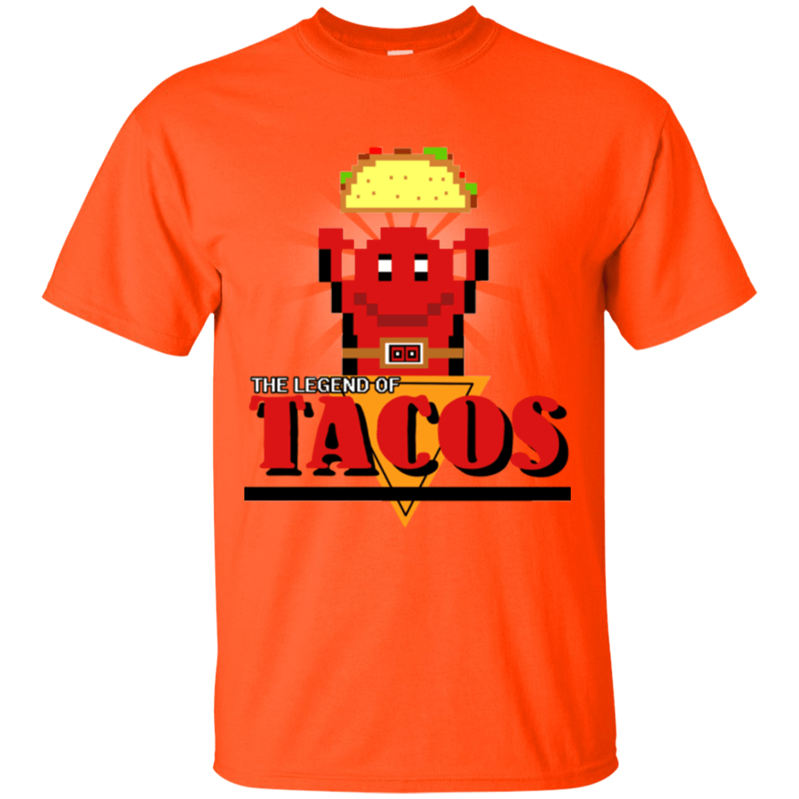 T-Shirts Orange / Small Legend of Tacos T-Shirt