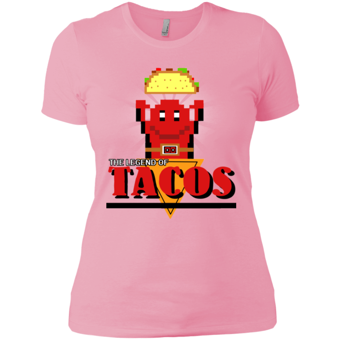 T-Shirts Light Pink / X-Small Legend of Tacos Women's Premium T-Shirt