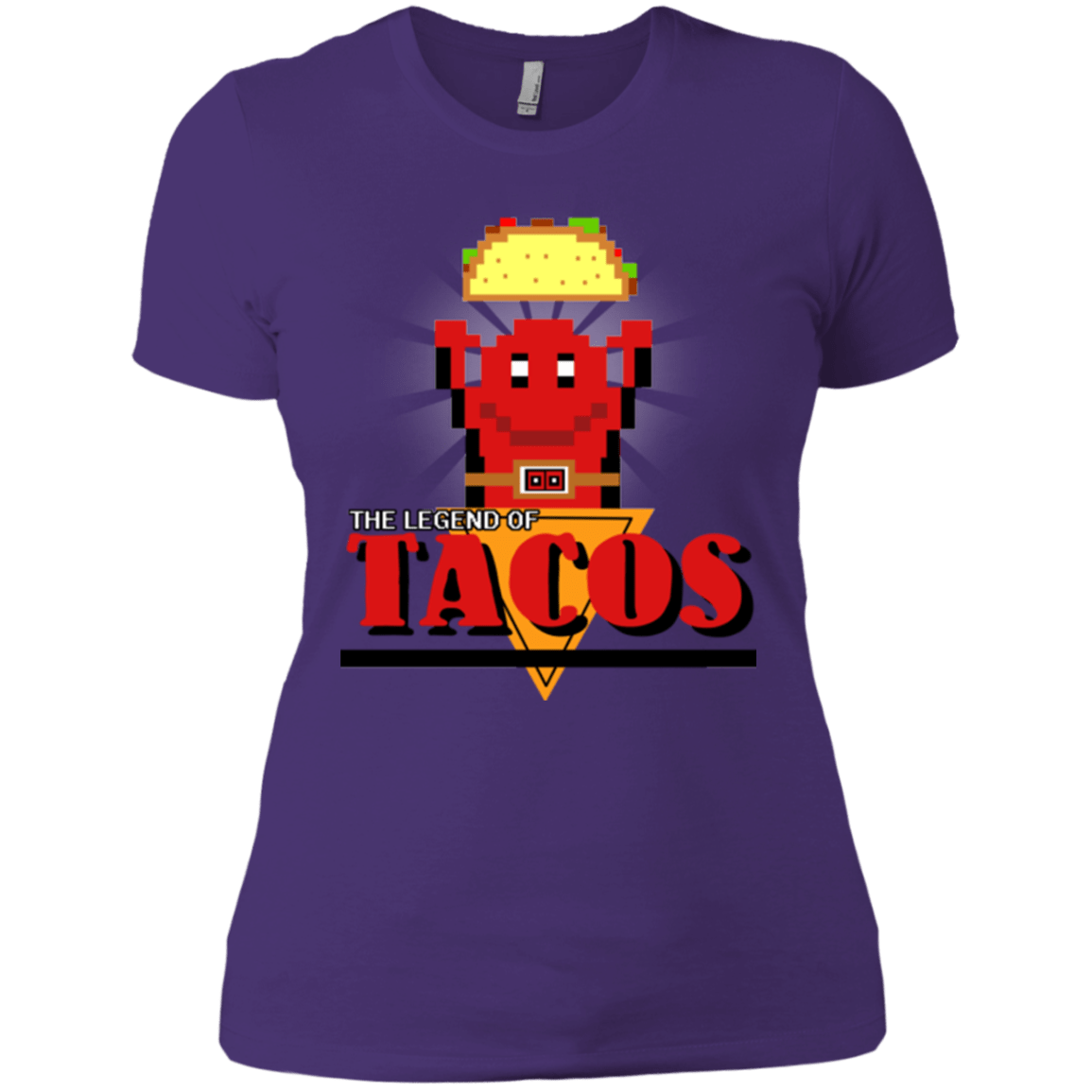T-Shirts Purple / X-Small Legend of Tacos Women's Premium T-Shirt
