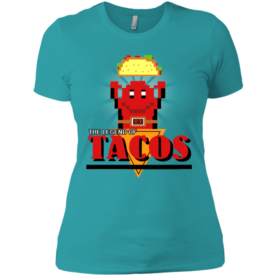 T-Shirts Tahiti Blue / X-Small Legend of Tacos Women's Premium T-Shirt