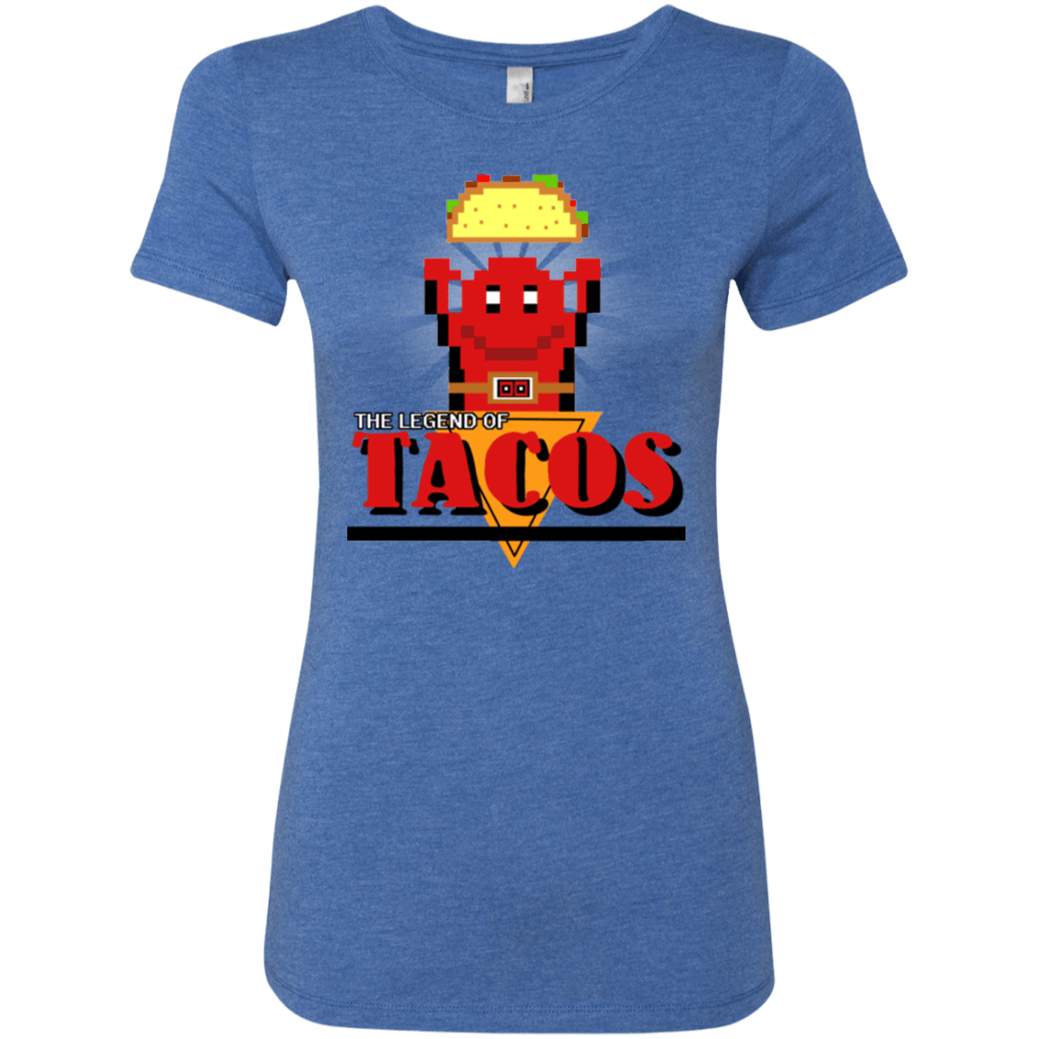 T-Shirts Vintage Royal / Small Legend of Tacos Women's Triblend T-Shirt