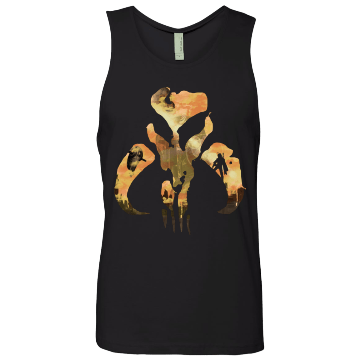 T-Shirts Black / Small Legend of The Bounty Hunter Men's Premium Tank Top