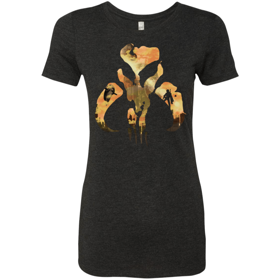 T-Shirts Vintage Black / Small Legend of The Bounty Hunter Women's Triblend T-Shirt