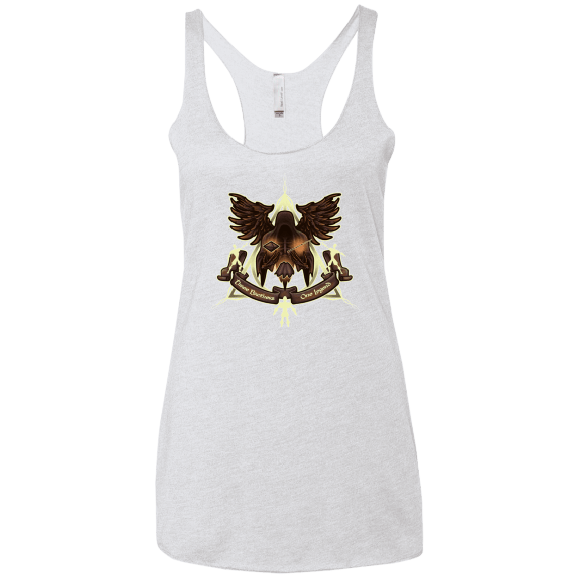 T-Shirts Heather White / X-Small LEGEND Women's Triblend Racerback Tank