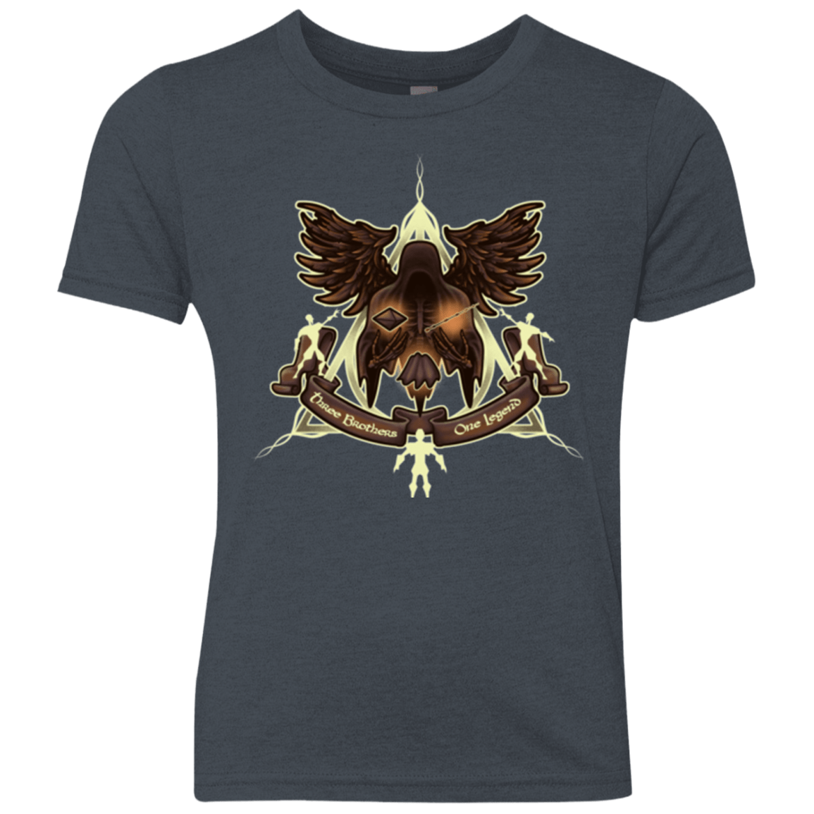 T-Shirts Vintage Navy / YXS LEGEND Youth Triblend T-Shirt