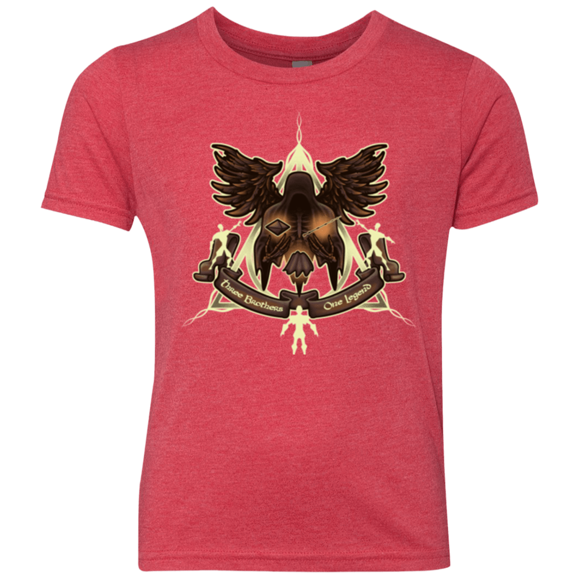 T-Shirts Vintage Red / YXS LEGEND Youth Triblend T-Shirt