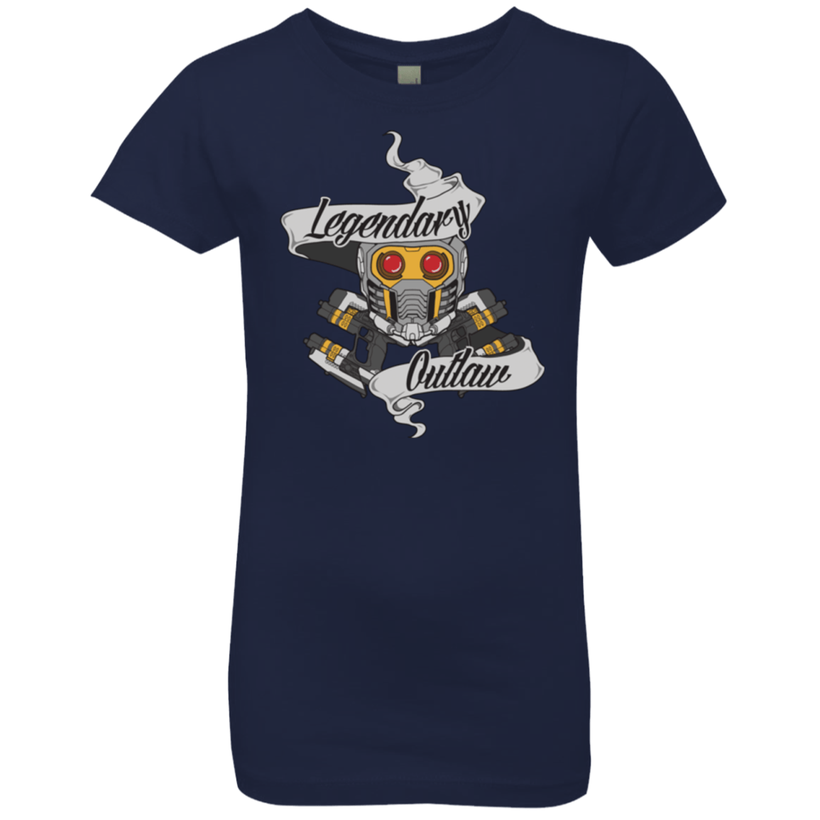 T-Shirts Midnight Navy / YXS Legendary Outlaw Girls Premium T-Shirt