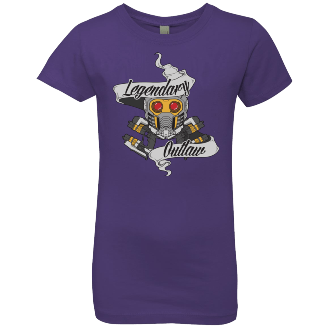 T-Shirts Purple Rush / YXS Legendary Outlaw Girls Premium T-Shirt