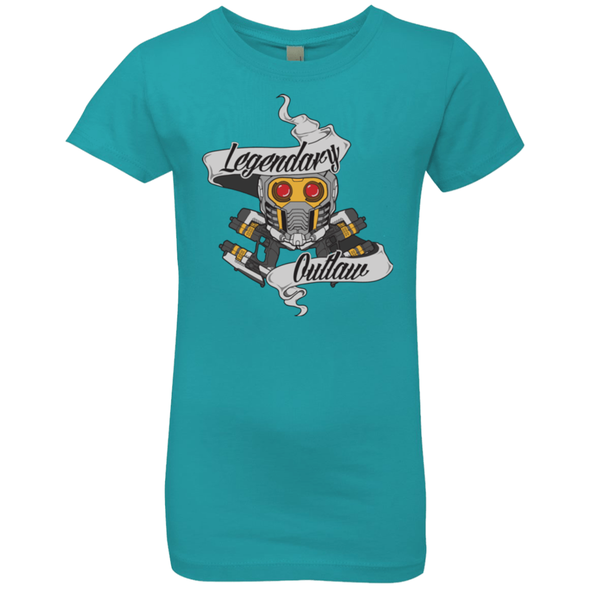 T-Shirts Tahiti Blue / YXS Legendary Outlaw Girls Premium T-Shirt