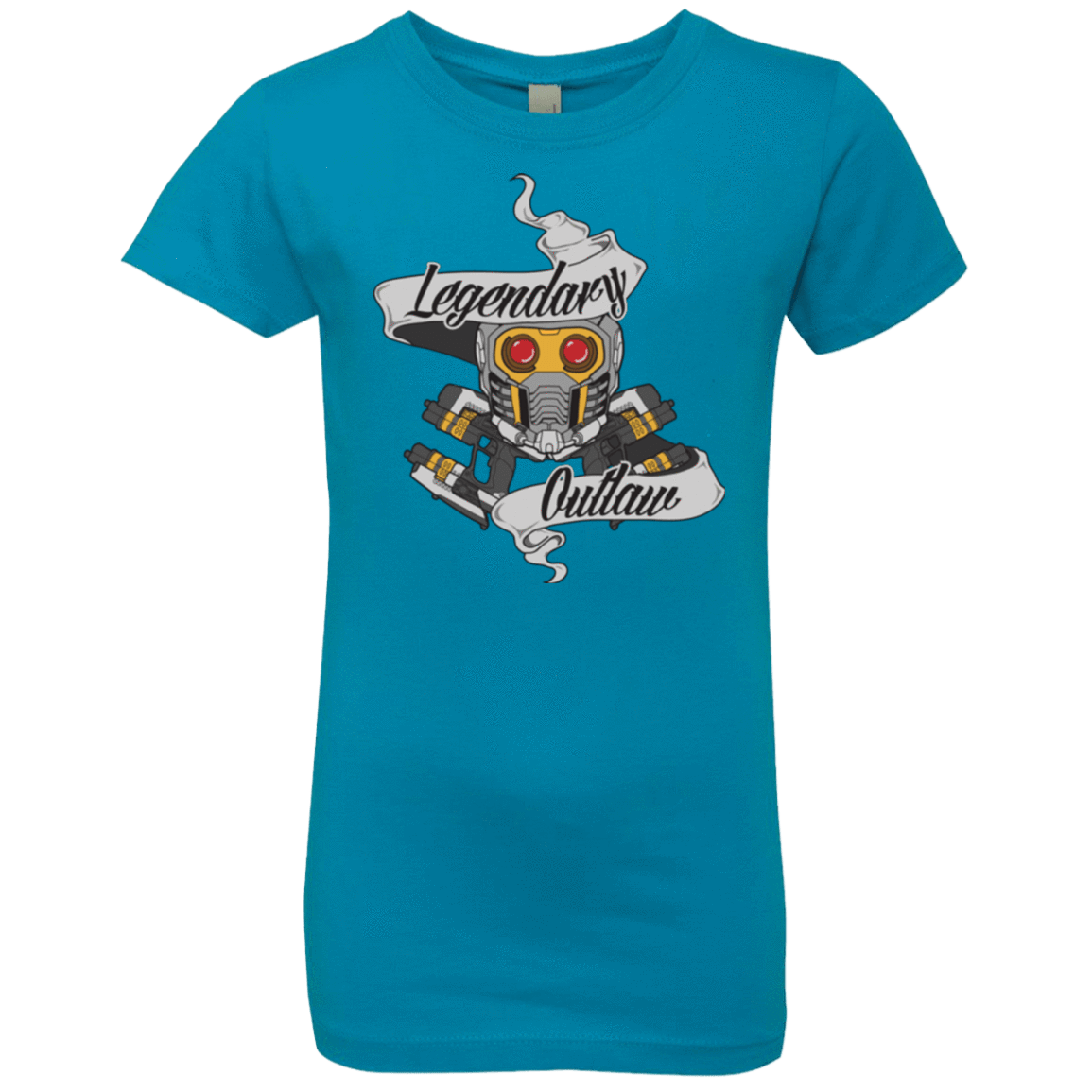 T-Shirts Turquoise / YXS Legendary Outlaw Girls Premium T-Shirt