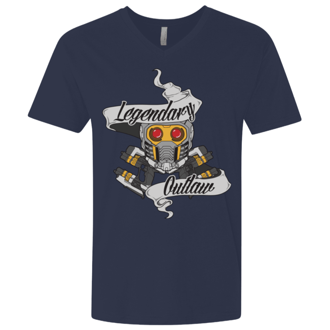 T-Shirts Midnight Navy / X-Small Legendary Outlaw Men's Premium V-Neck
