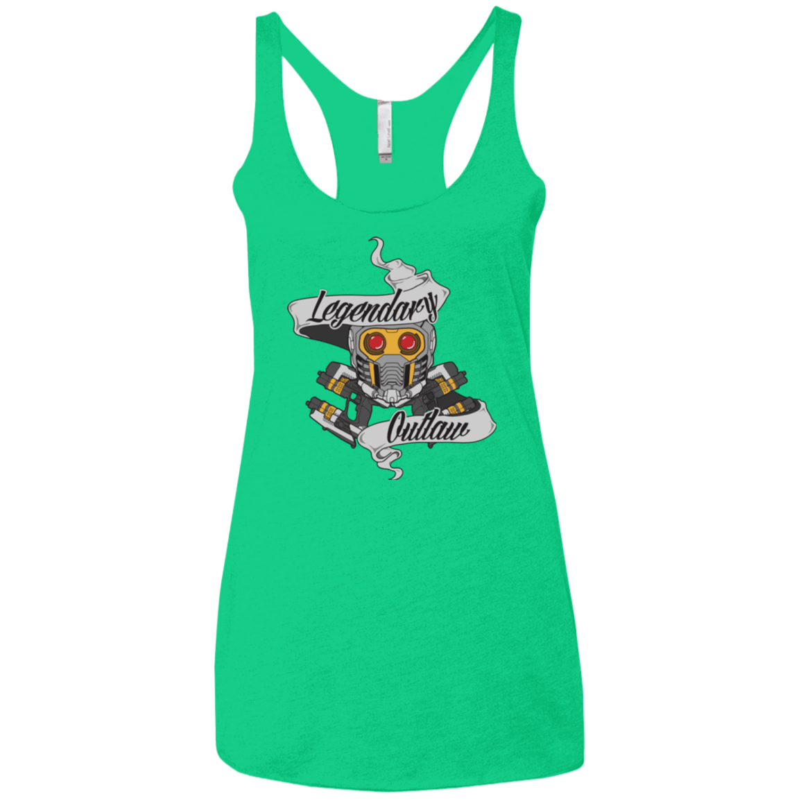 T-Shirts Envy / X-Small Legendary Outlaw Women's Triblend Racerback Tank