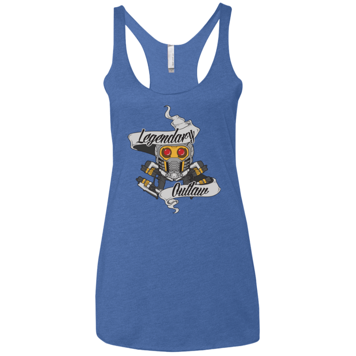 T-Shirts Vintage Royal / X-Small Legendary Outlaw Women's Triblend Racerback Tank