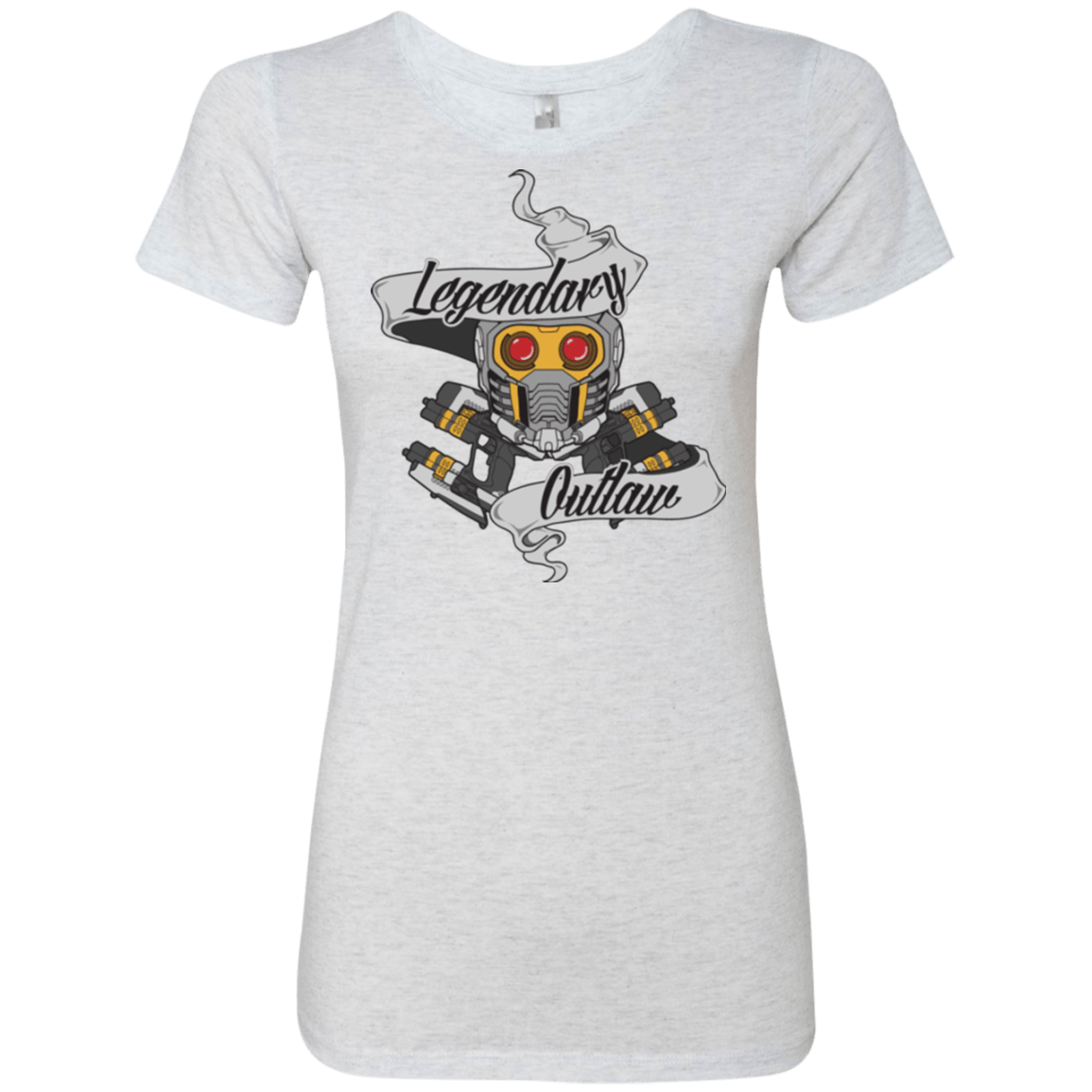 T-Shirts Heather White / Small Legendary Outlaw Women's Triblend T-Shirt