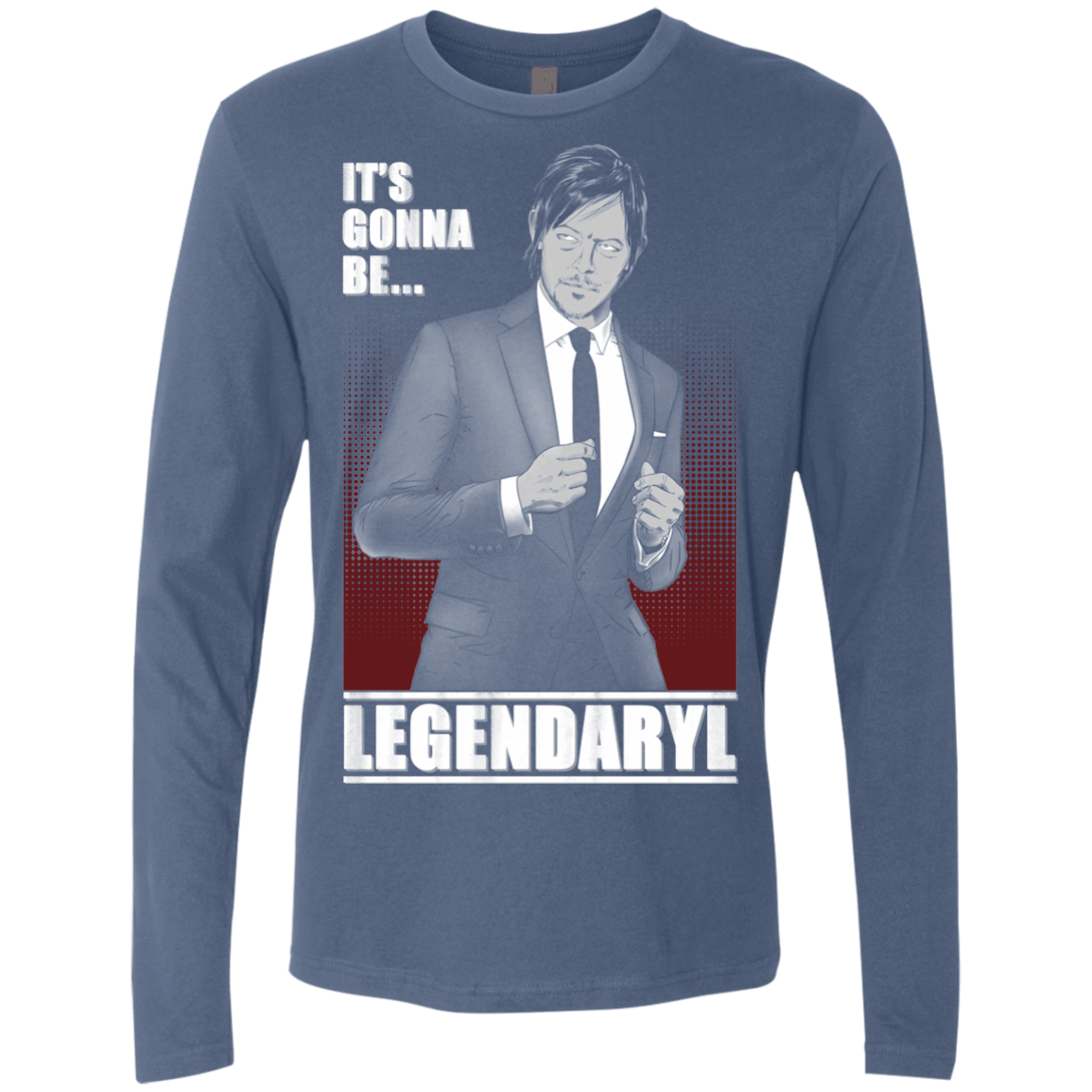 T-Shirts Indigo / Small Legendaryl Men's Premium Long Sleeve