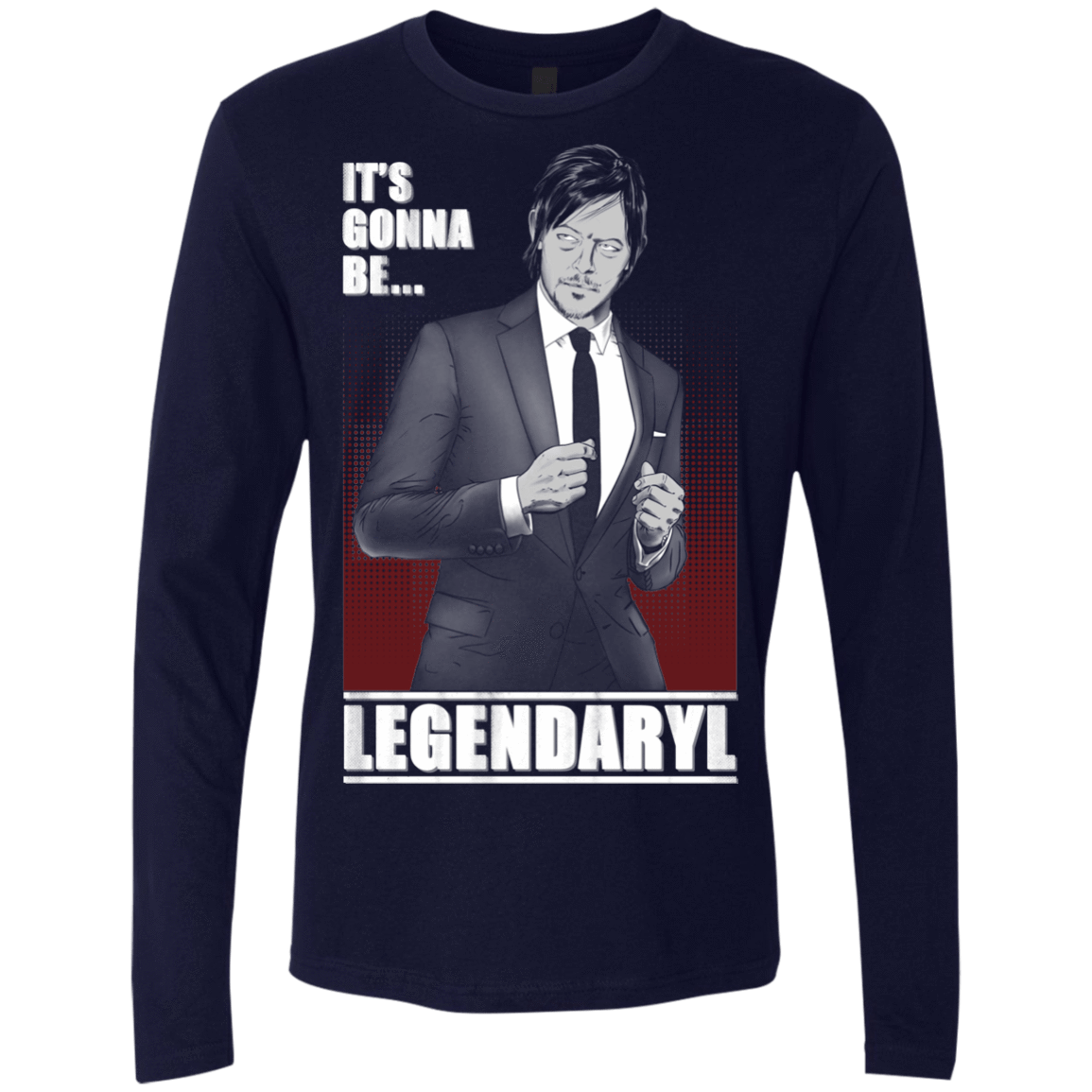 T-Shirts Midnight Navy / Small Legendaryl Men's Premium Long Sleeve