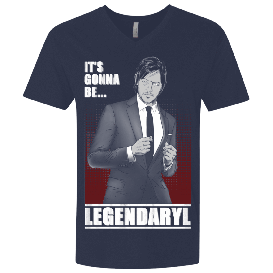 T-Shirts Midnight Navy / X-Small Legendaryl Men's Premium V-Neck