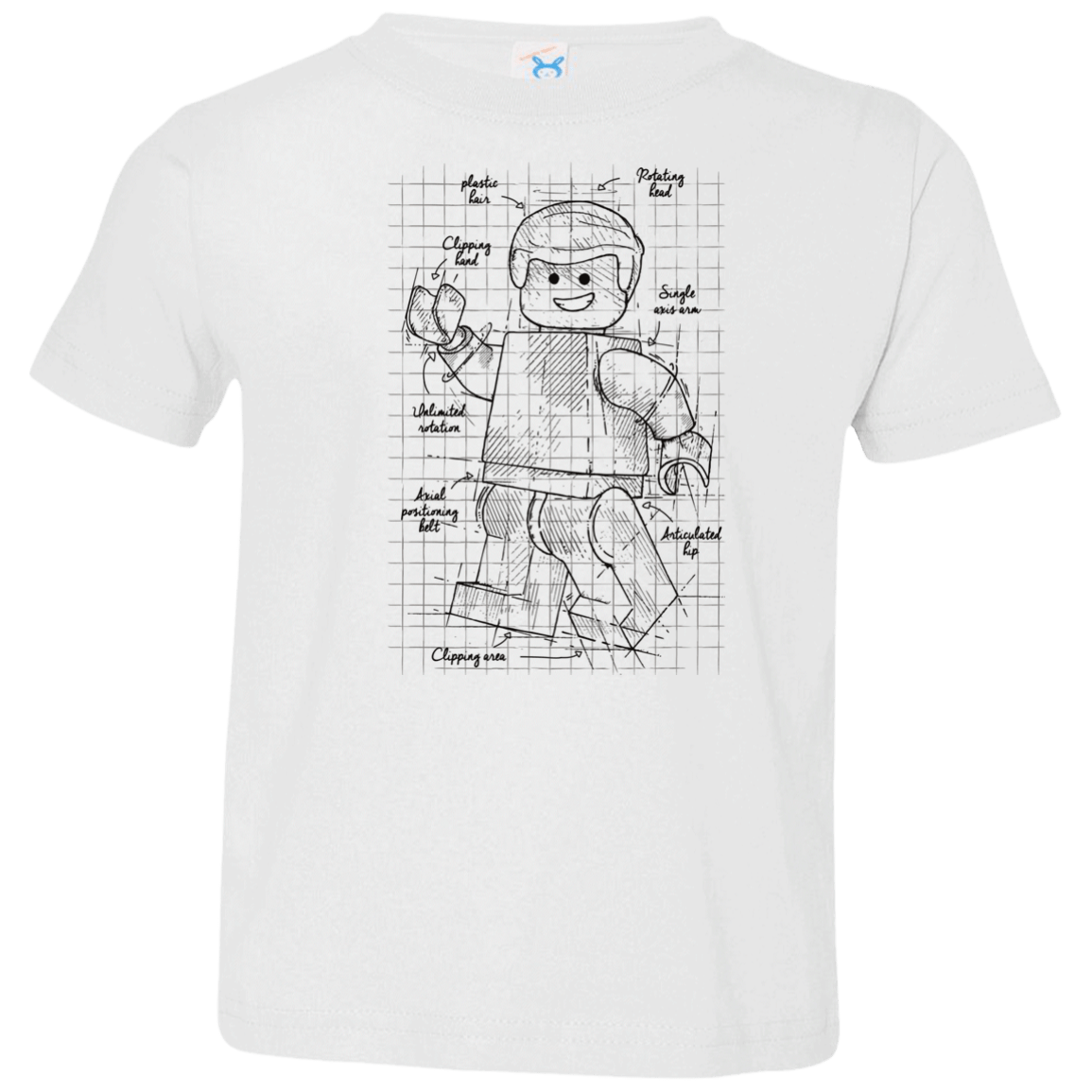T-Shirts White / 2T Lego Plan Toddler Premium T-Shirt
