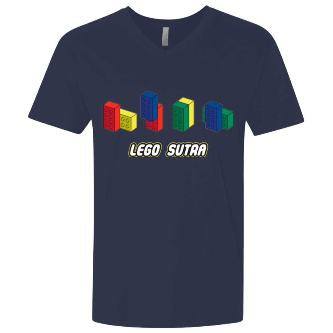 T-Shirts Midnight Navy / X-Small Lego Sutra Men's Premium V-Neck