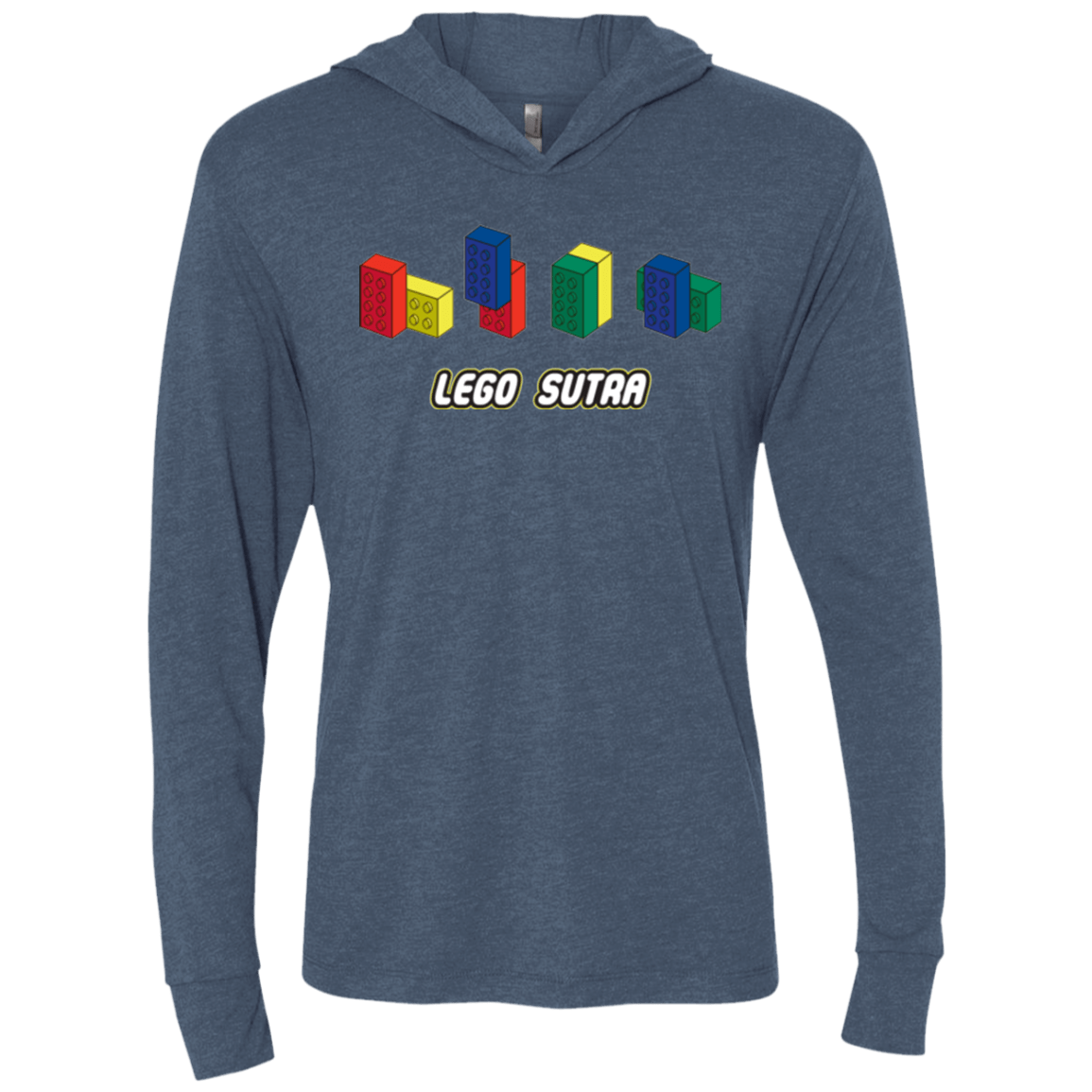 T-Shirts Indigo / X-Small Lego Sutra Triblend Long Sleeve Hoodie Tee