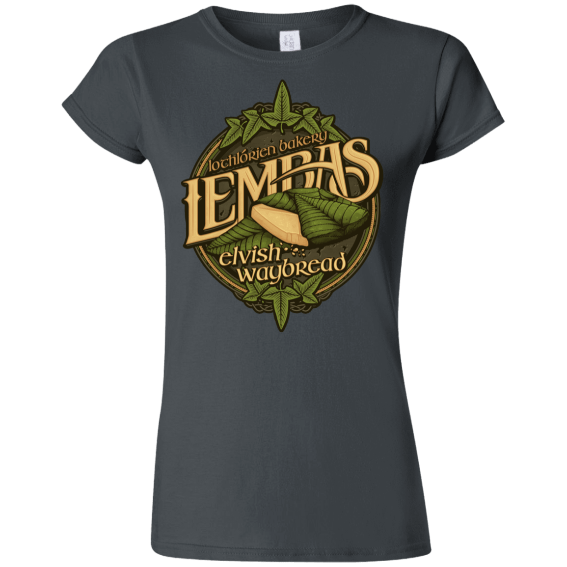 T-Shirts Charcoal / S Lembas Bread Junior Slimmer-Fit T-Shirt