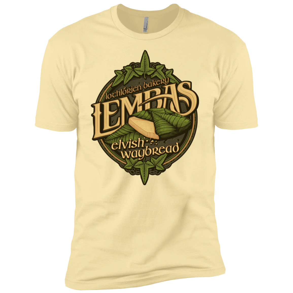 T-Shirts Banana Cream / X-Small Lembas Bread Men's Premium T-Shirt