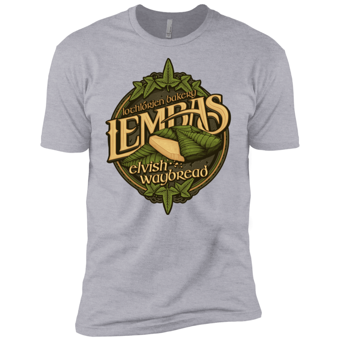 T-Shirts Heather Grey / X-Small Lembas Bread Men's Premium T-Shirt