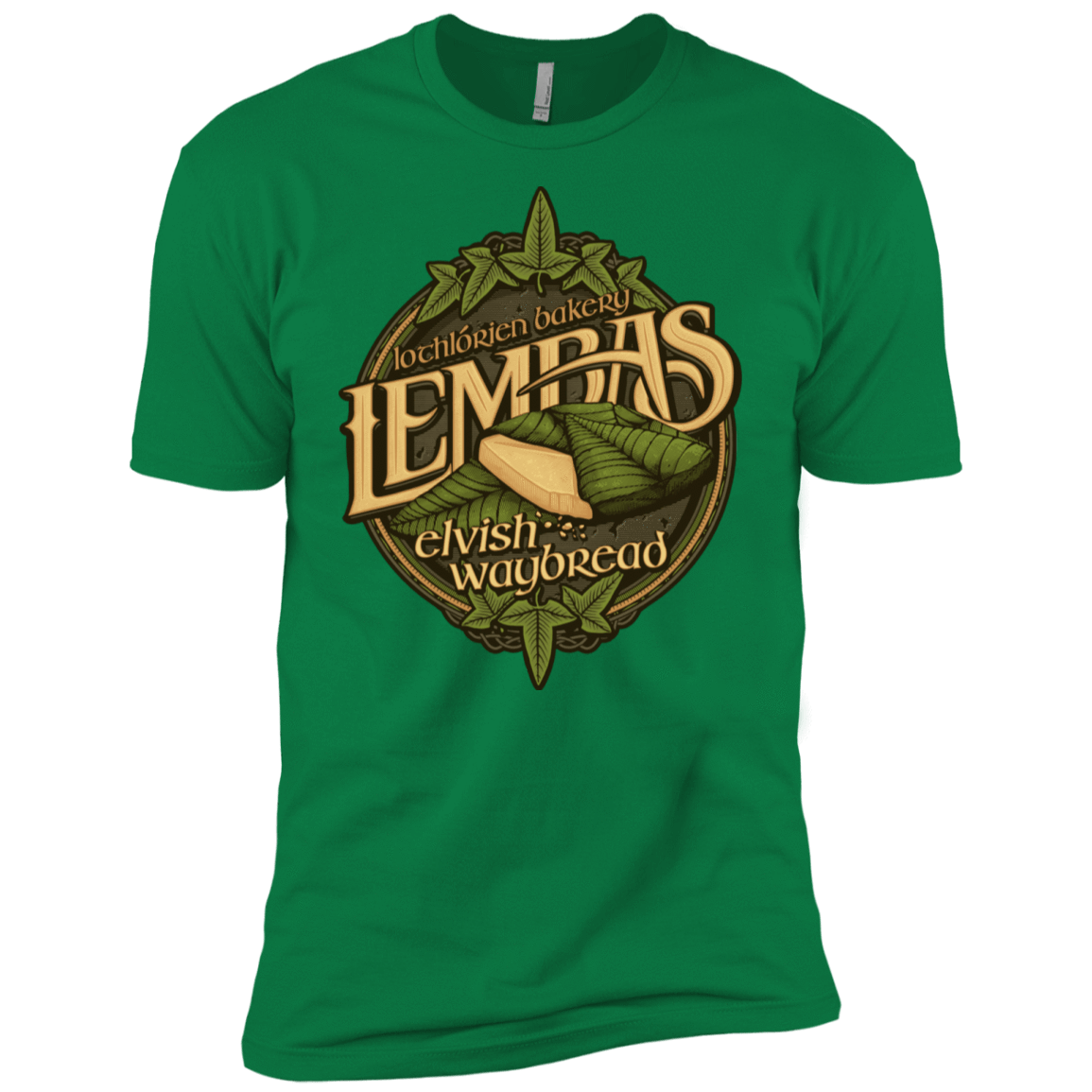 T-Shirts Kelly Green / X-Small Lembas Bread Men's Premium T-Shirt