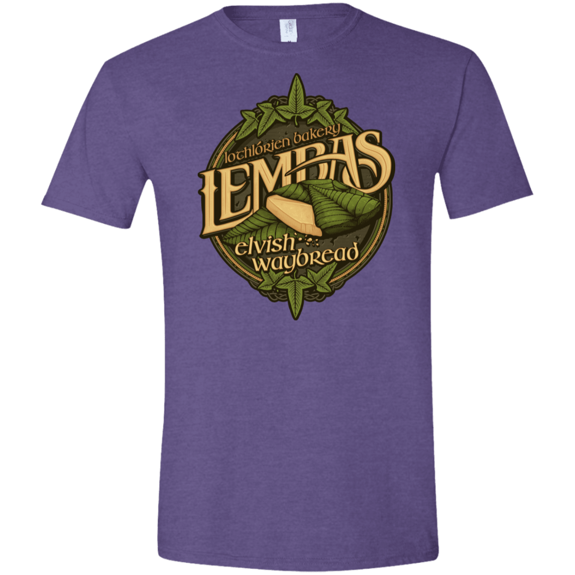 T-Shirts Heather Purple / S Lembas Bread Men's Semi-Fitted Softstyle