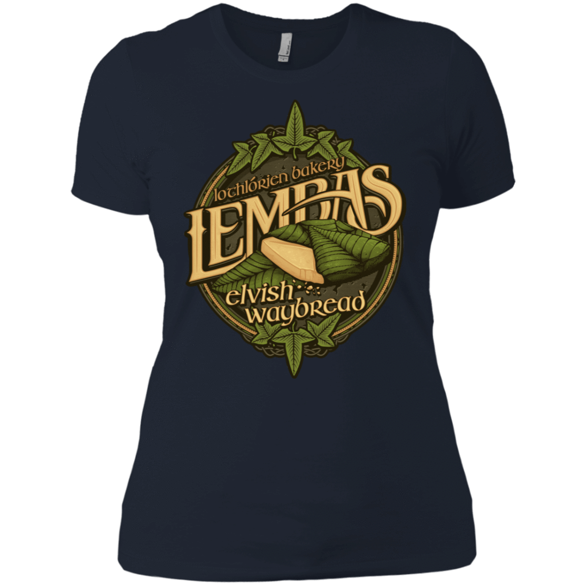 T-Shirts Midnight Navy / X-Small Lembas Bread Women's Premium T-Shirt