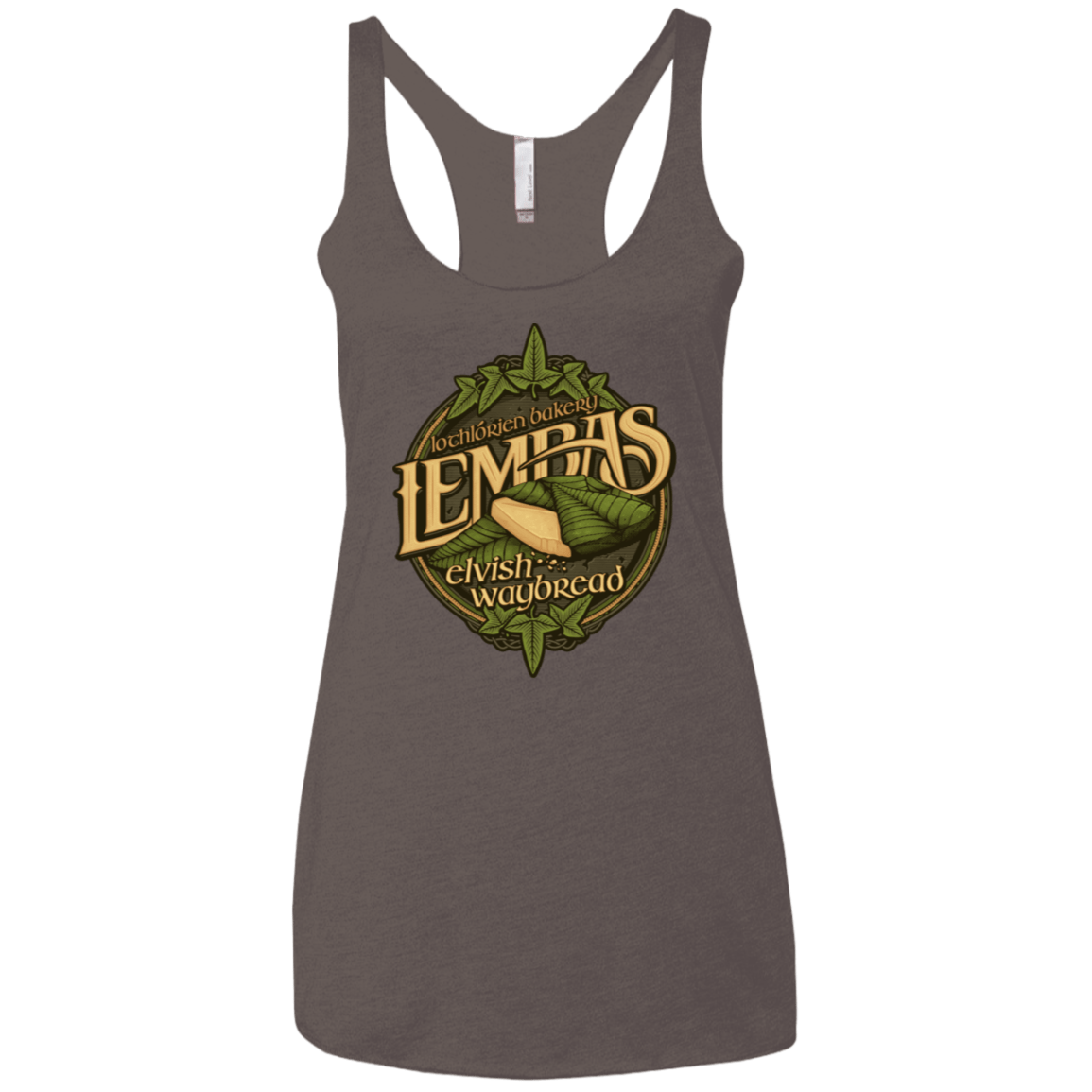 T-Shirts Macchiato / X-Small Lembas Bread Women's Triblend Racerback Tank