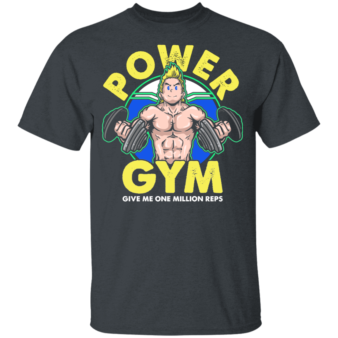 T-Shirts Dark Heather / YXS Lemillion Gym Youth T-Shirt