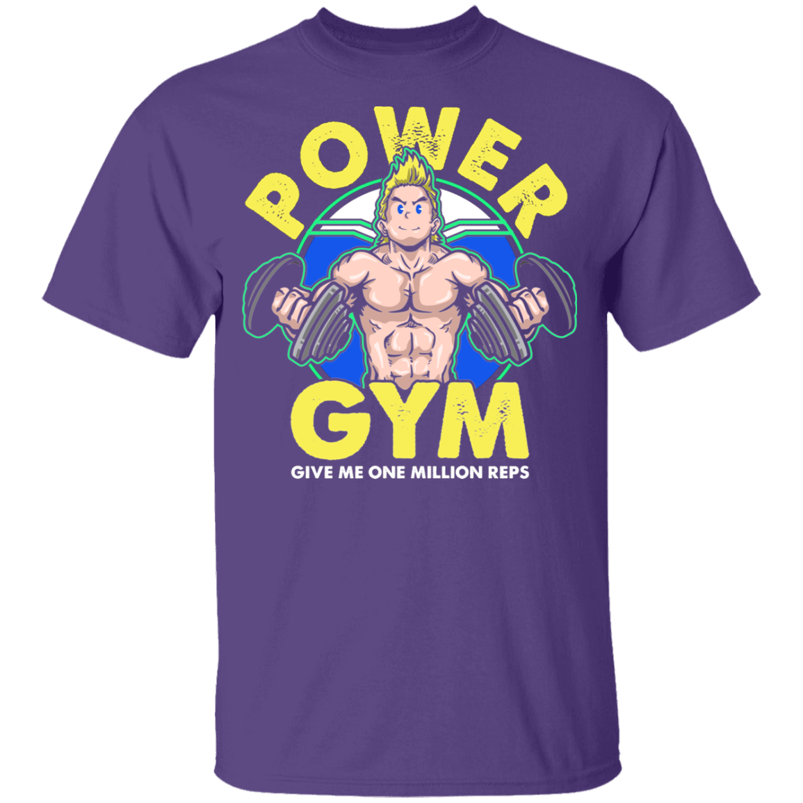 T-Shirts Purple / YXS Lemillion Gym Youth T-Shirt