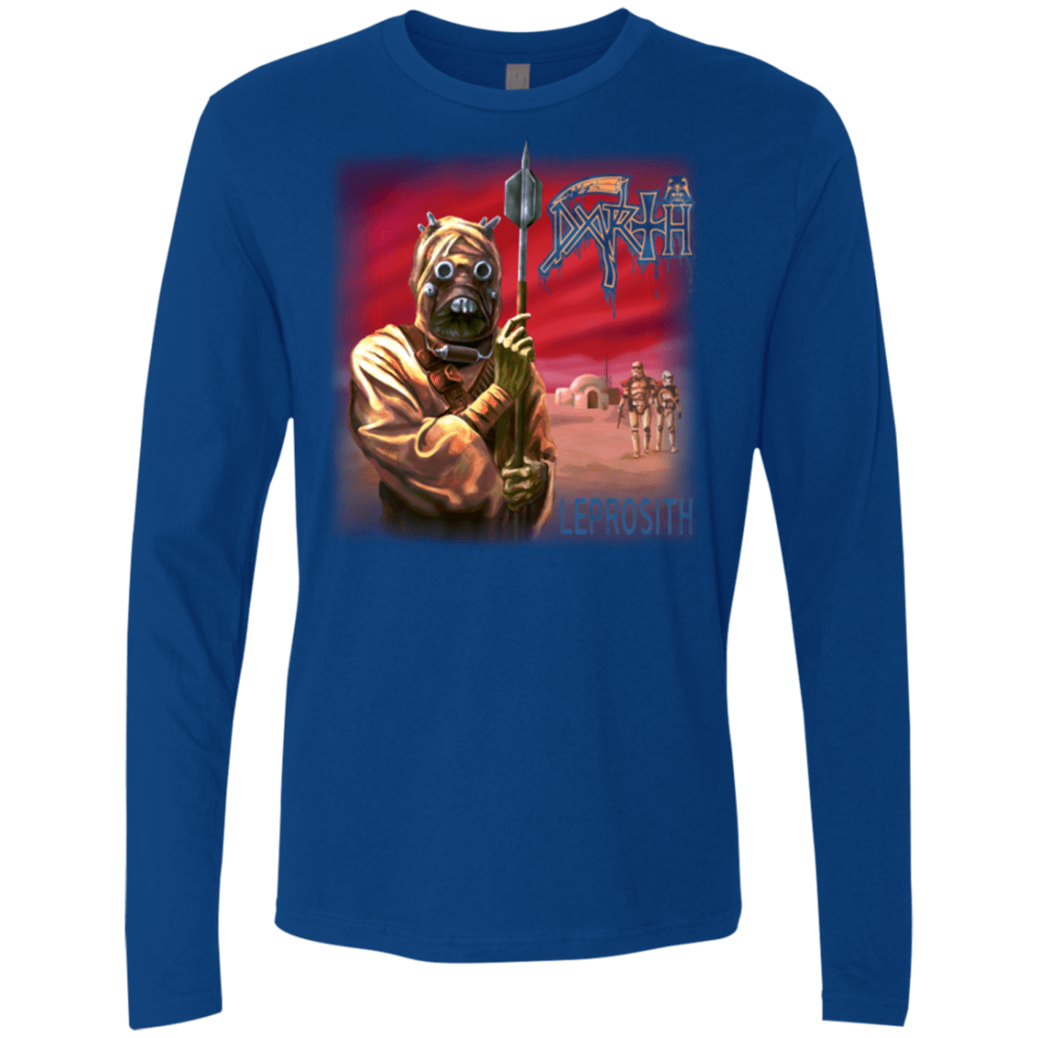 T-Shirts Royal / Small LEPROSITH2 Men's Premium Long Sleeve