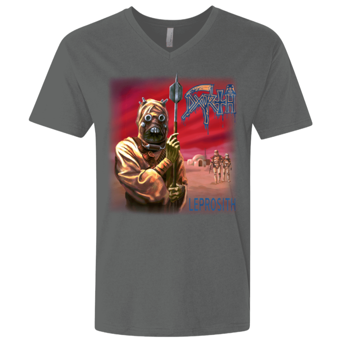 T-Shirts Heavy Metal / X-Small LEPROSITH2 Men's Premium V-Neck