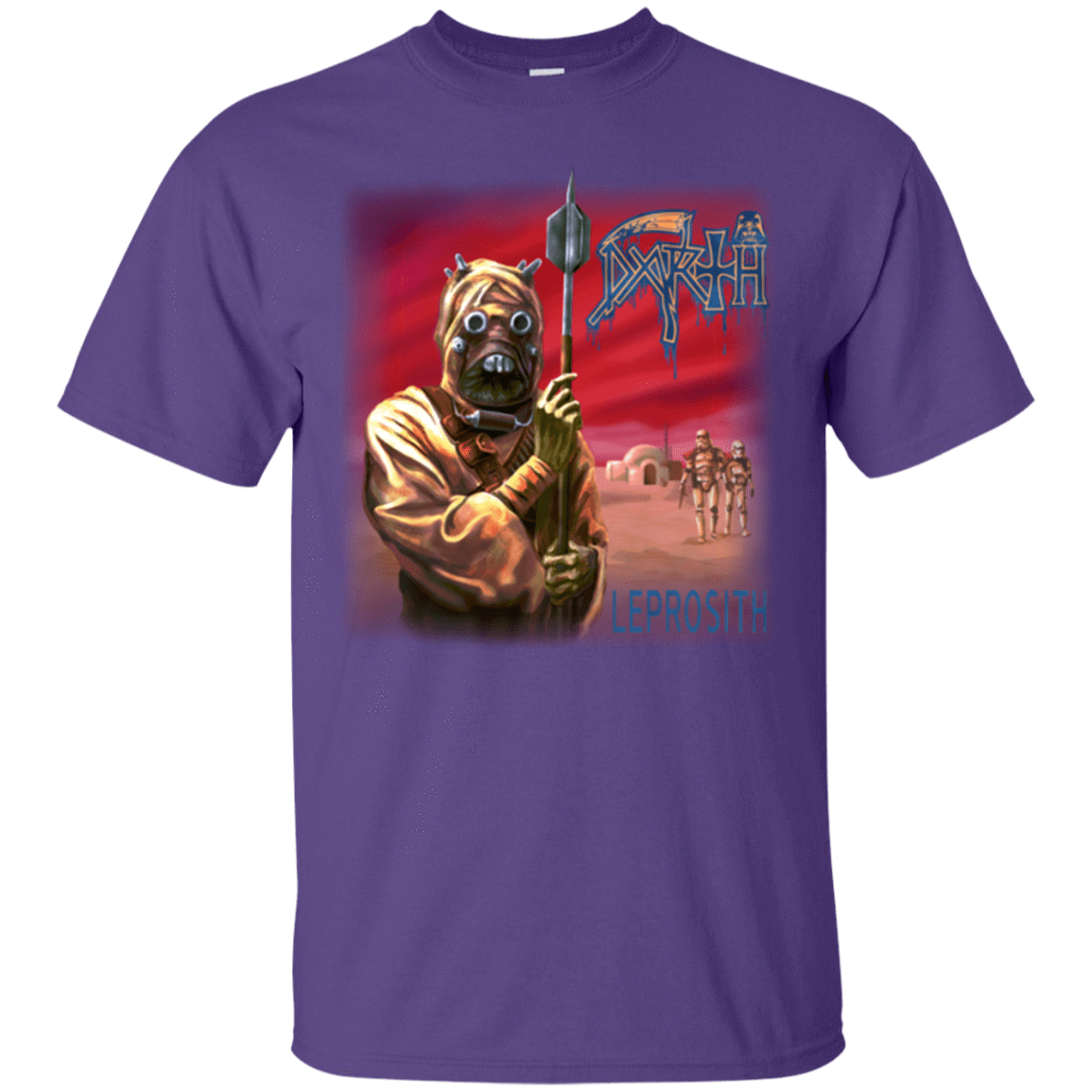 T-Shirts Purple / Small LEPROSITH2 T-Shirt