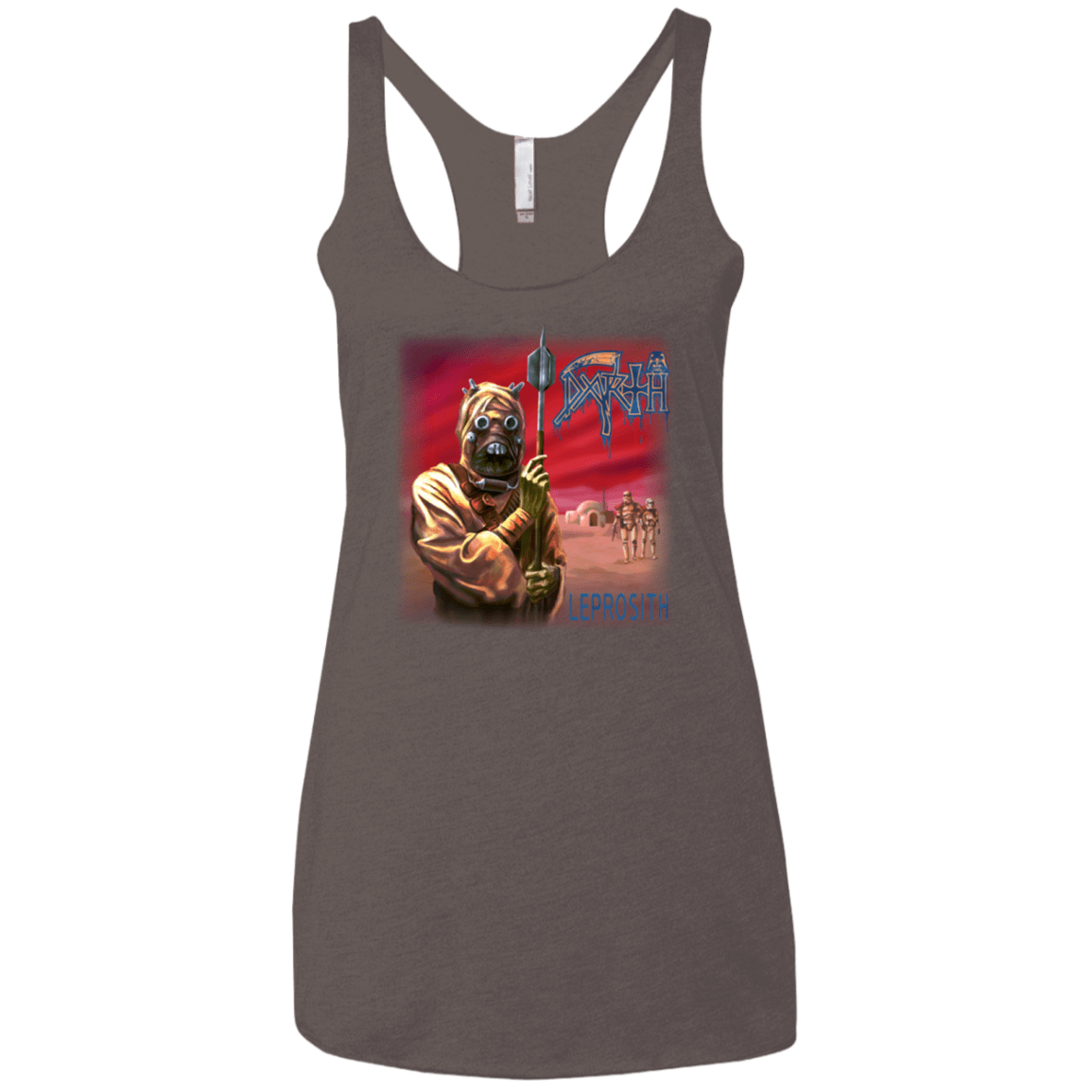 T-Shirts Macchiato / X-Small LEPROSITH2 Women's Triblend Racerback Tank