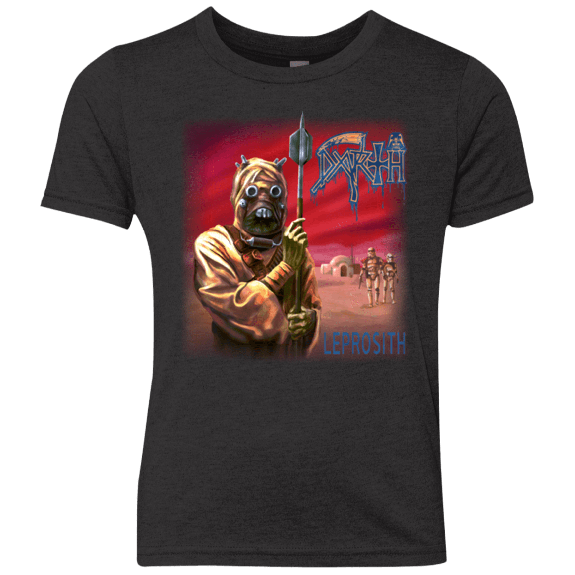 T-Shirts Vintage Black / YXS LEPROSITH2 Youth Triblend T-Shirt