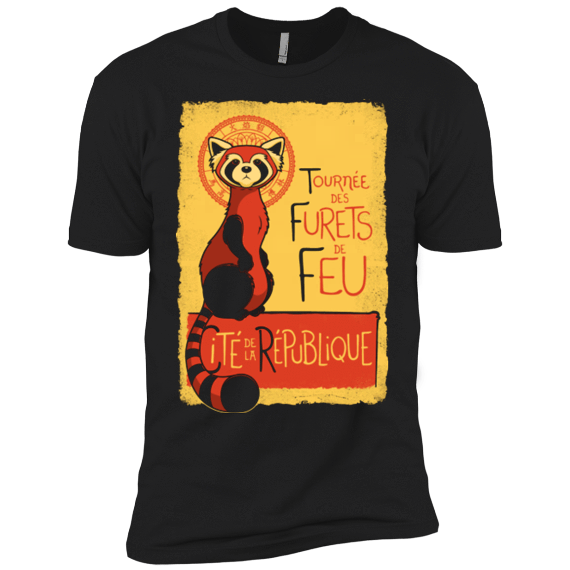 T-Shirts Black / YXS Les Furets de Feu Boys Premium T-Shirt
