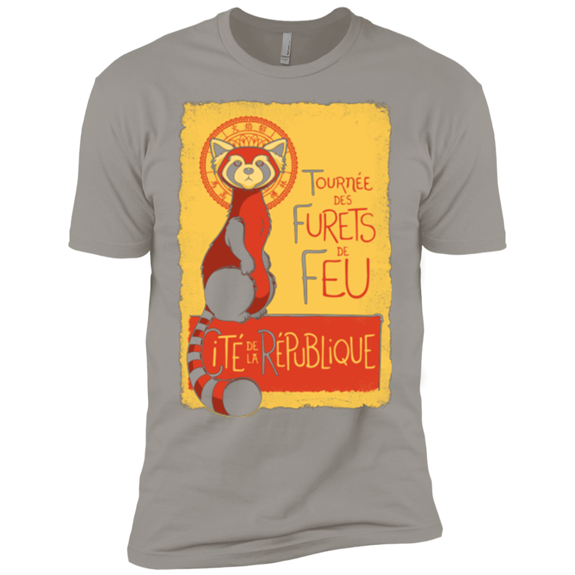 T-Shirts Light Grey / YXS Les Furets de Feu Boys Premium T-Shirt