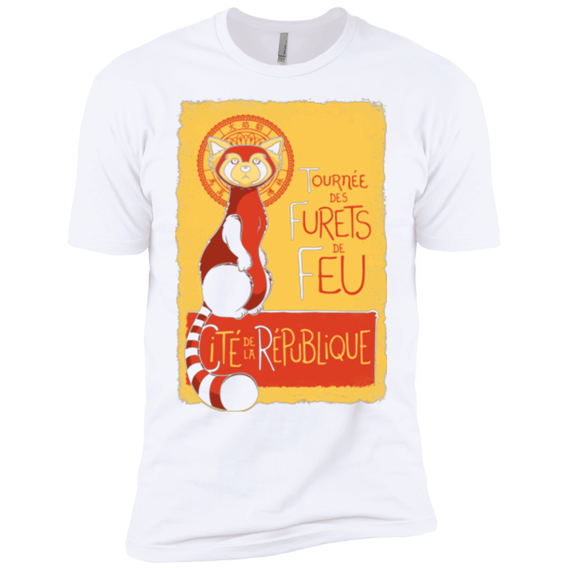 T-Shirts White / YXS Les Furets de Feu Boys Premium T-Shirt