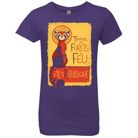 T-Shirts Purple Rush / YXS Les Furets de Feu Girls Premium T-Shirt