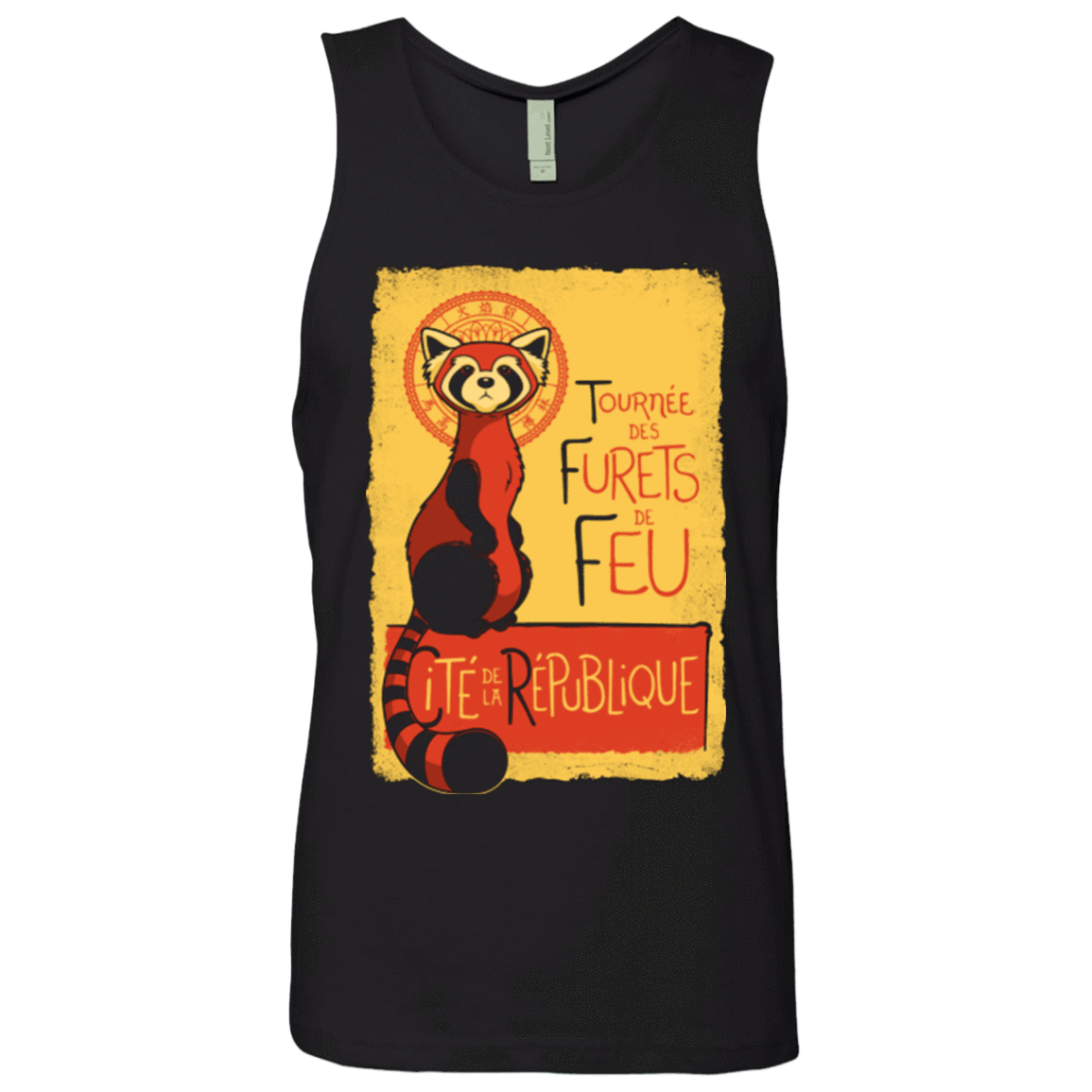 T-Shirts Black / Small Les Furets de Feu Men's Premium Tank Top
