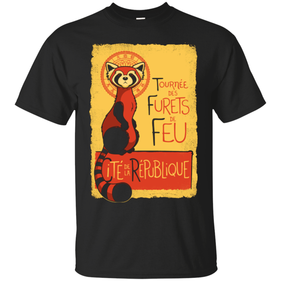 T-Shirts Black / Small Les Furets de Feu T-Shirt