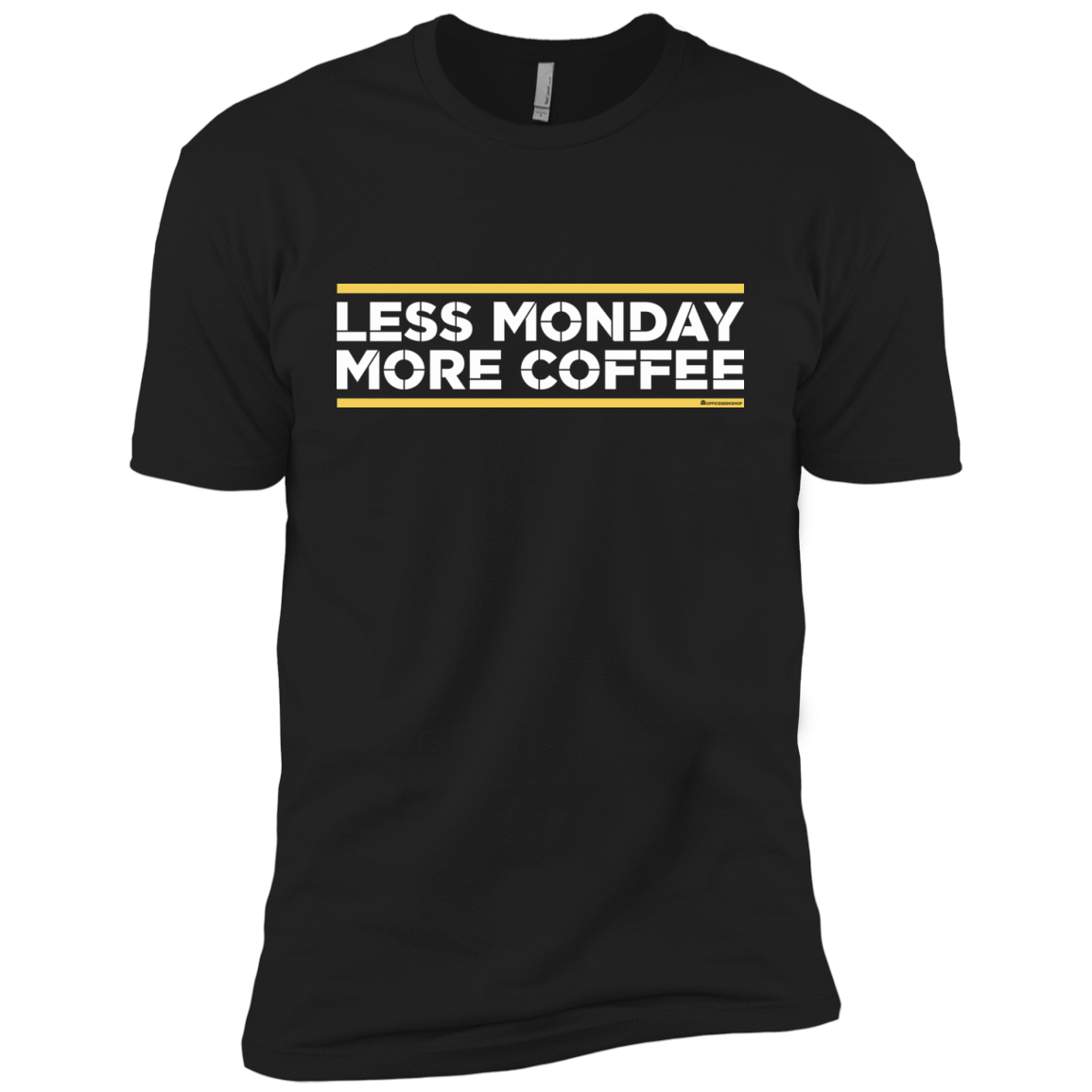 T-Shirts Black / YXS Less Monday More Coffee Boys Premium T-Shirt