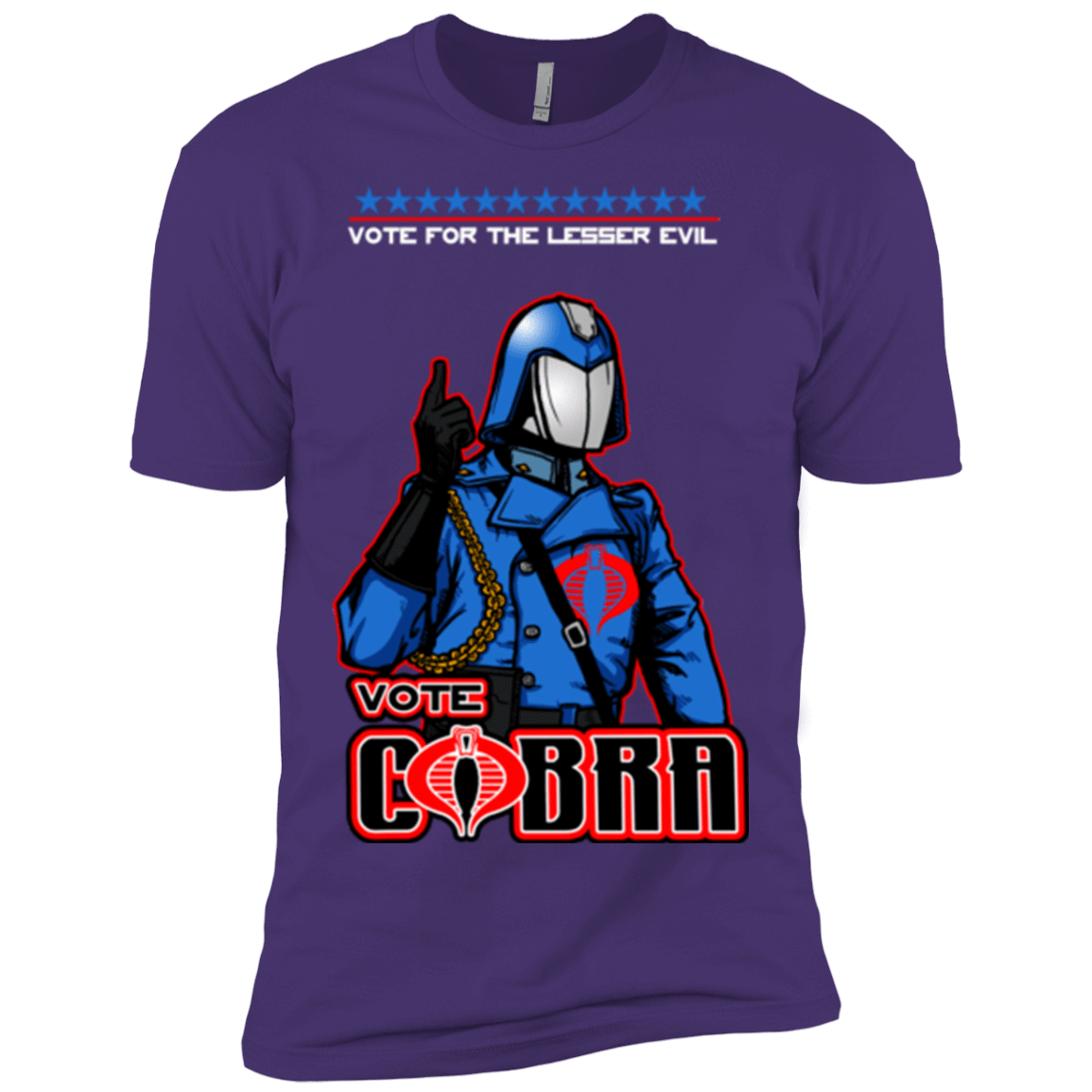 T-Shirts Purple Rush/ / X-Small Lesser Evil Men's Premium T-Shirt